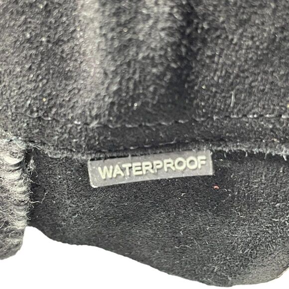 Baretraps Womens Danna Black Suede WTRPF Zip Snow Ankle Bootie Size 6.5 M - Picture 10 of 12